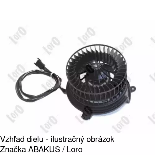 Ventilátory kúrenia 5001NU1X /POLCAR/ - obr. 2