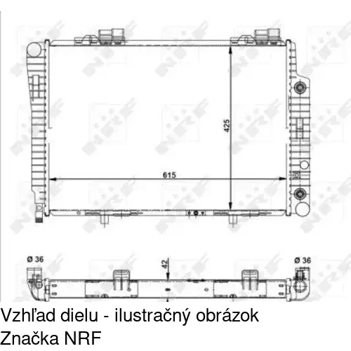 Chladiče vody 5002084X /POLCAR/ - obr. 2