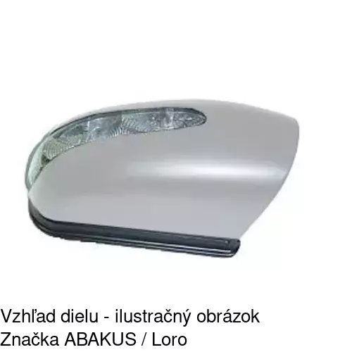 Vonkajšie zrkadlo 5003515M /POLCAR/ - obr. 5