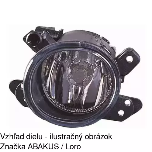 Hmlové svetlo - predné 5006303E /POLCAR/ - obr. 3