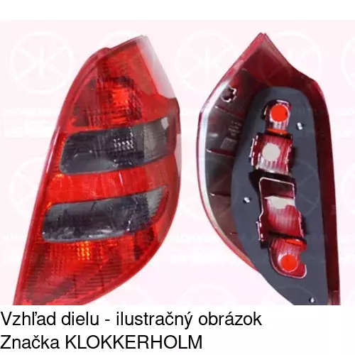 Zadné svetlo POLCAR 5006881X