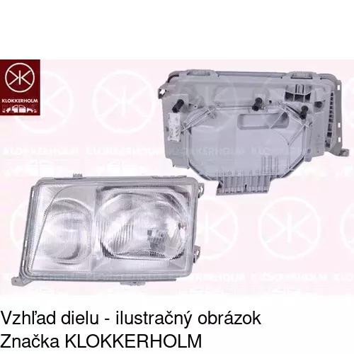 Hlavný reflektor 5014092E /POLCAR/ - obr. 1