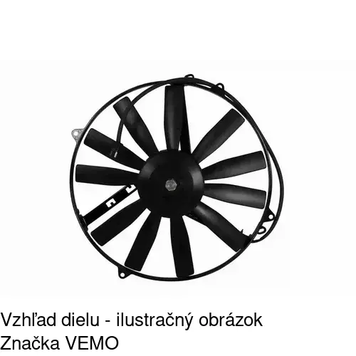 Ventilátory chladičov 501423W4-Q /POLCAR/ - obr. 1
