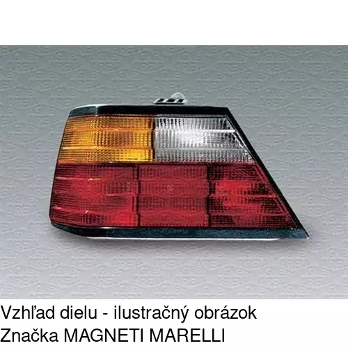 Zadné svetlo POLCAR 501487-X