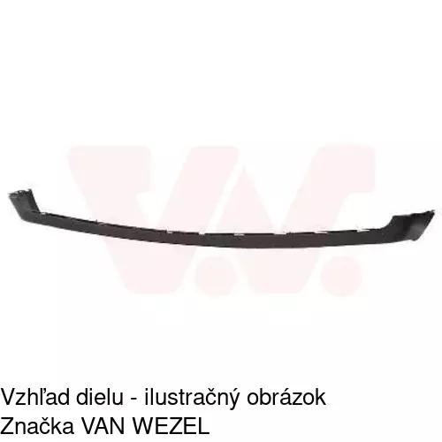 Spojler predného nárazníka 501525 /POLCAR/ - obr. 1