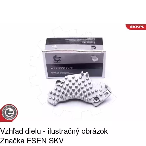 Ovládače klimatizácie 5015KST2X /POLCAR/ - obr. 2