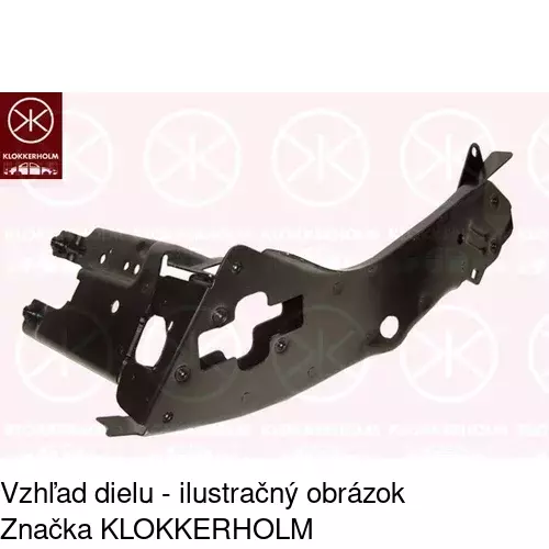 Držiak predného pásu 50160415 /POLCAR/