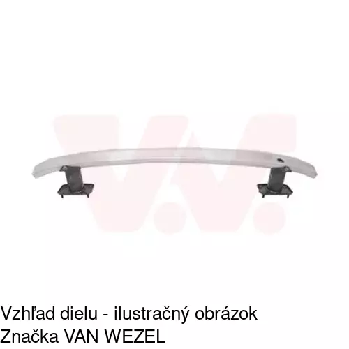 Výstuha nárazníka 501696-3 /POLCAR/