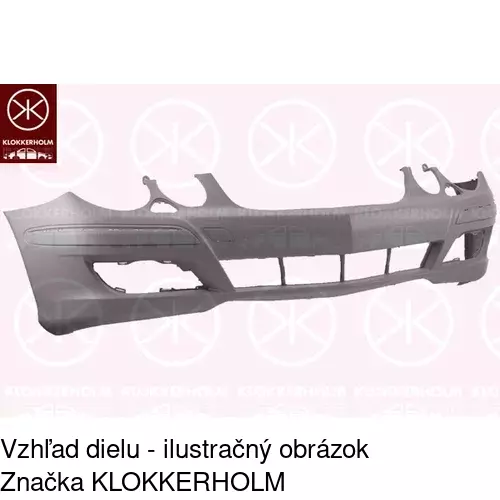 Predný nárazník POLCAR 5017074J