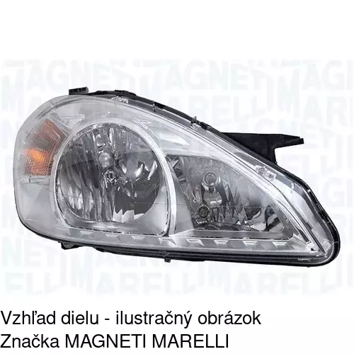 Hlavný reflektor 5021090E /POLCAR/ - obr. 3