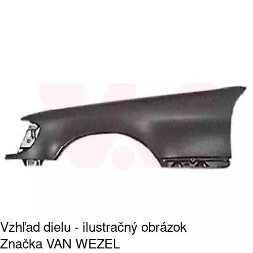 Predný blatník 502402 /POLCAR/ - obr. 1