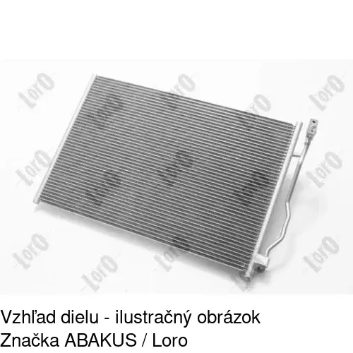 Chladiče klimatizácie 5031K8C1 /POLCAR/ - obr. 2