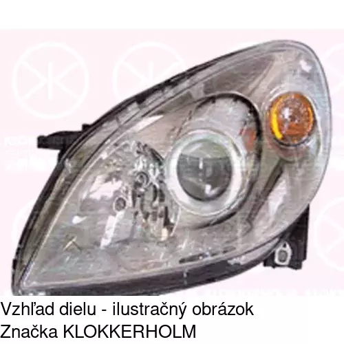 Hlavný reflektor 5035090E /POLCAR/ - obr. 1
