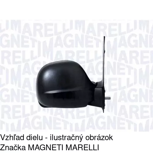 Vonkajšie zrkadlo 504052-M /POLCAR/ - obr. 2