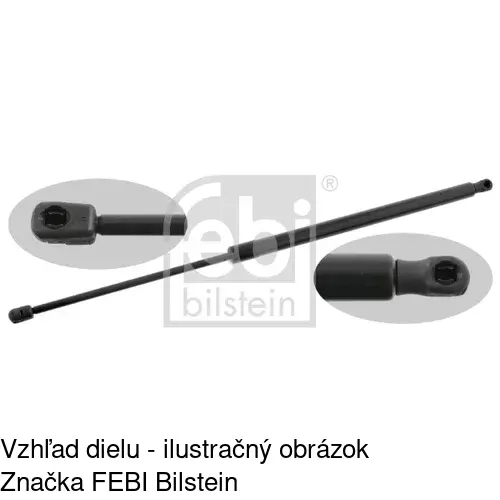 Plynová pružina 5040AB1 /POLCAR/ - obr. 1
