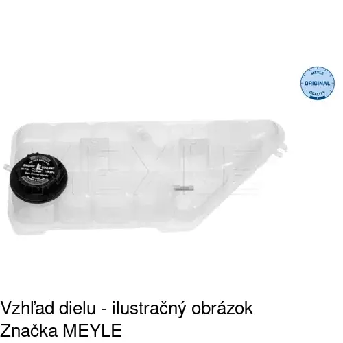 Nádržky vyrovnávacie 5044ZB-1 /POLCAR/ - obr. 1