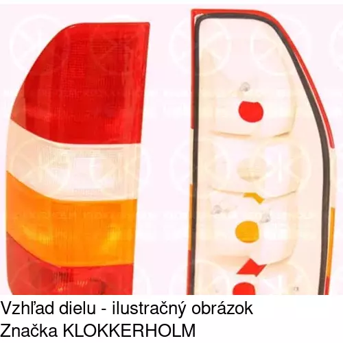 Zadné svetlo 5062871E /POLCAR/ - obr. 1