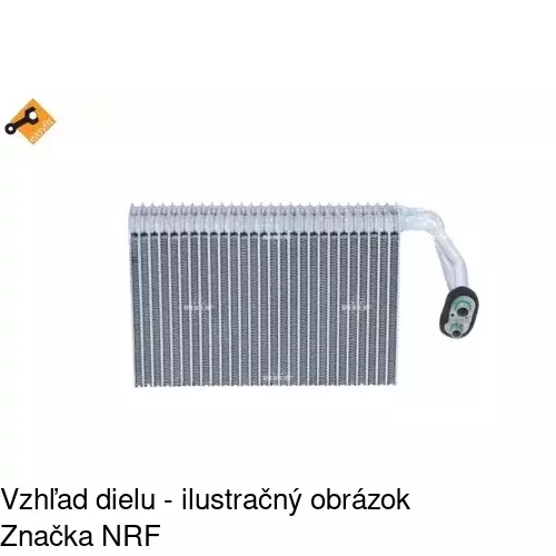 Výparník klimatizácie 5062P8-1 /POLCAR/ - obr. 1