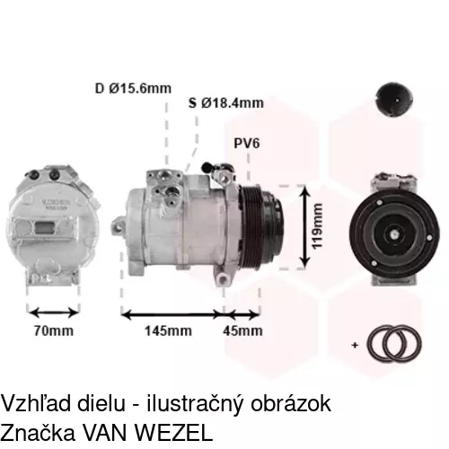 Kompresor AC 5065KS-2 /POLCAR/ - obr. 5