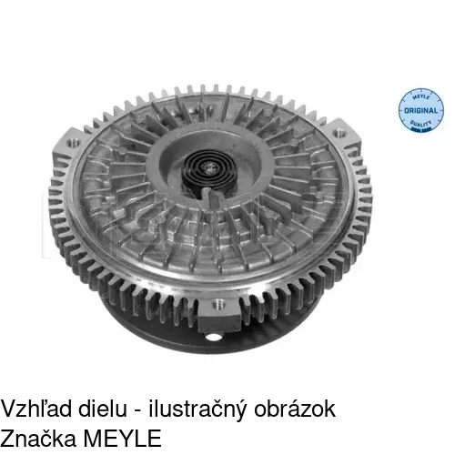 Visco spojky 509023S1 /POLCAR/ - obr. 1