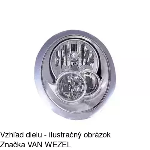 Hlavný reflektor 5101103E /POLCAR/ - obr. 5