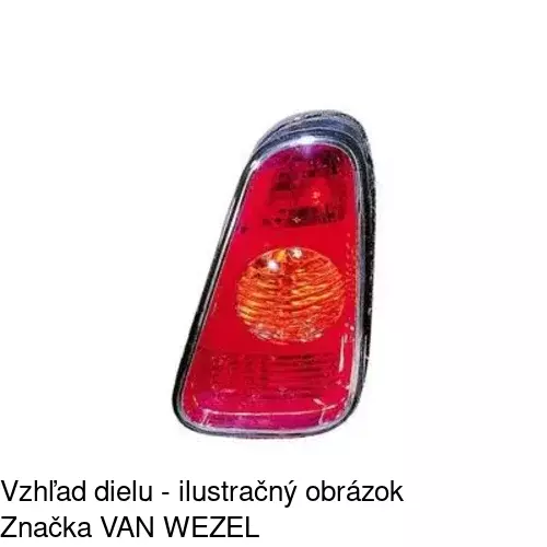 Zadné svetlo 510188-E /POLCAR/ - obr. 3