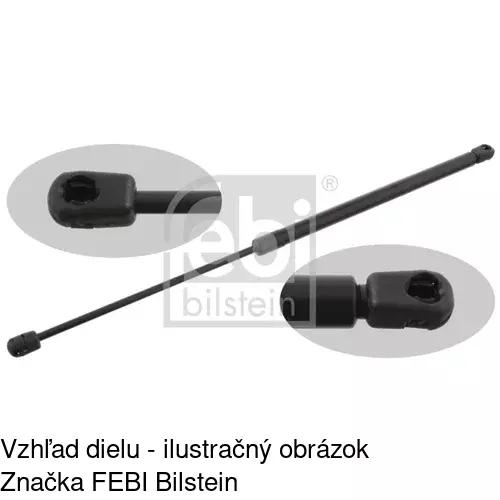Plynová pružina 5101AS /POLCAR/ - obr. 1