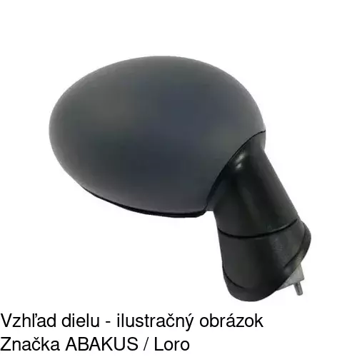 Vonkajšie zrkadlo 5102524M /POLCAR/ - obr. 2