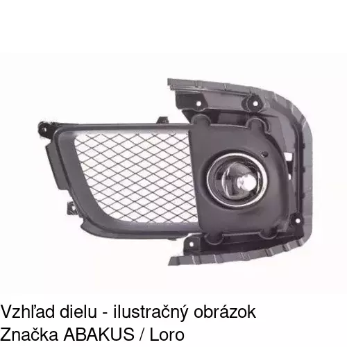 Hmlové svetlo - predné 524129-U /POLCAR/ - obr. 1