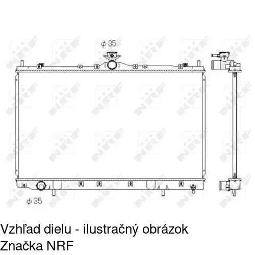 Chladiče vody POLCAR 5253081K