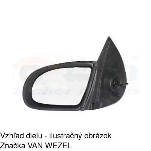 Vonkajšie zrkadlo 5501521E /POLCAR/ - obr. 1
