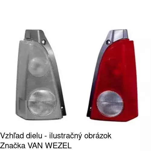 Zadné svetlo 550388-E /POLCAR/ - obr. 1
