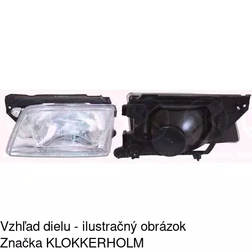 Hlavný reflektor POLCAR 550510-E