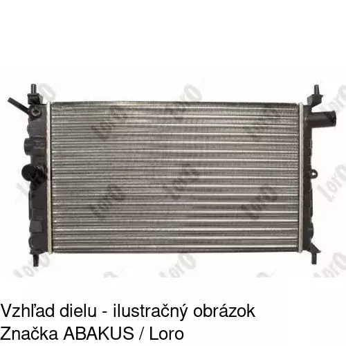 Chladiče vody 550708-0 /POLCAR/ - obr. 1