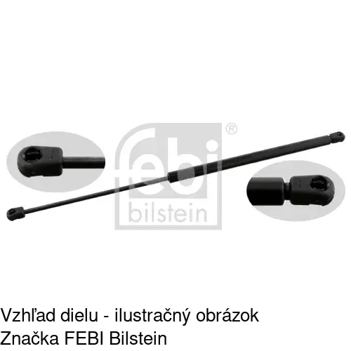 Plynová pružina 5507AB1 /POLCAR/ - obr. 1
