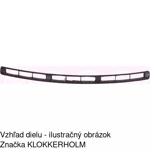 Kryt v nárazníku POLCAR 550827