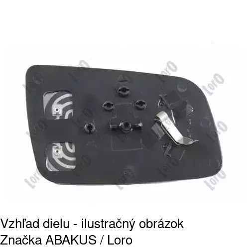 Vonkajšie zrkadlo 5508514M /POLCAR/ - obr. 5