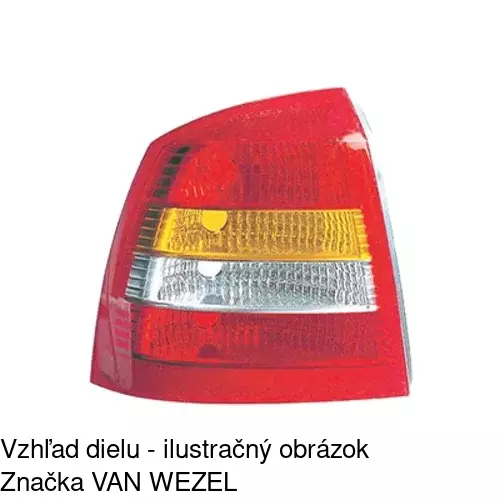 Zadné svetlo 5508873E /POLCAR/ - obr. 3