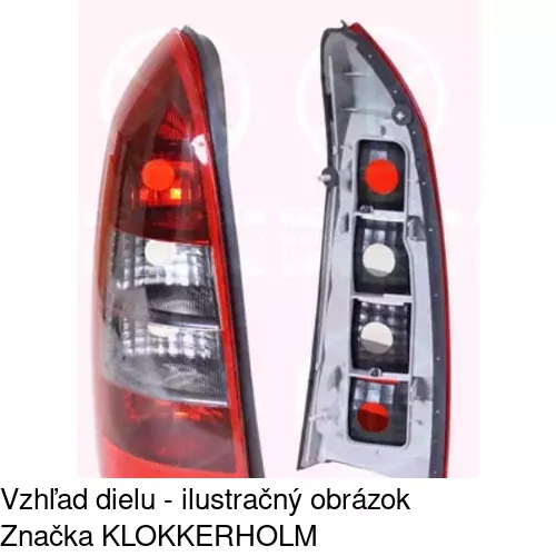 Zadné svetlo 5508885E /POLCAR/ - obr. 5
