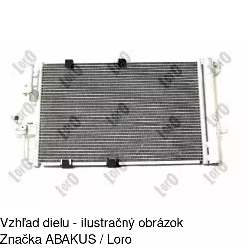 Chladiče klimatizácie 5508K8C3 /POLCAR/ - obr. 3