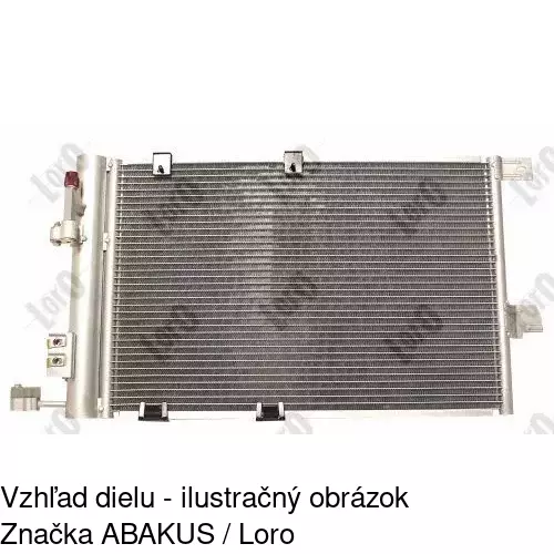 Chladiče klimatizácie 5508K8C3 /POLCAR/ - obr. 5