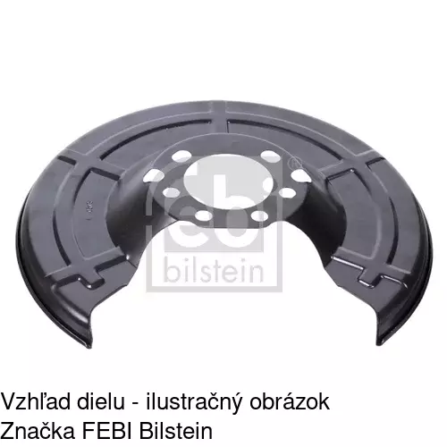 Brzdovy štít 5508OT50 /POLCAR/ - obr. 1