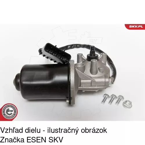 Motorček stieračov 5508SWP3 /POLCAR/ - obr. 2