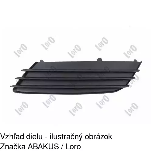 Kryt v nárazníku 550927-1 /POLCAR/ - obr. 1