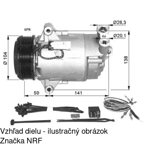 Kompresor AC 5509KS-4 /POLCAR/ - obr. 2
