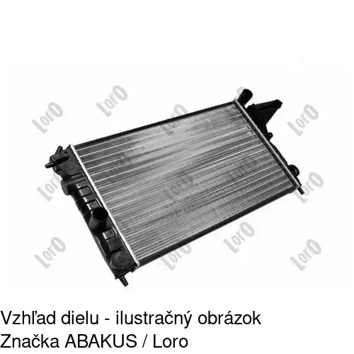 Chladiče vody 551408-4 /POLCAR/ - obr. 2