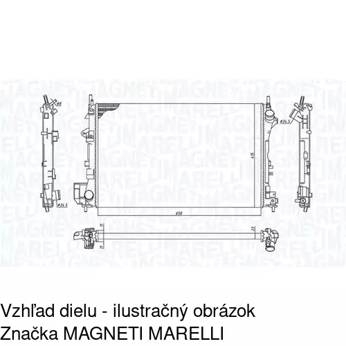 Chladiče vody 551808-4 /POLCAR/ - obr. 1
