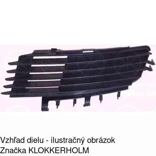 Kryt v nárazníku POLCAR 551827-1
