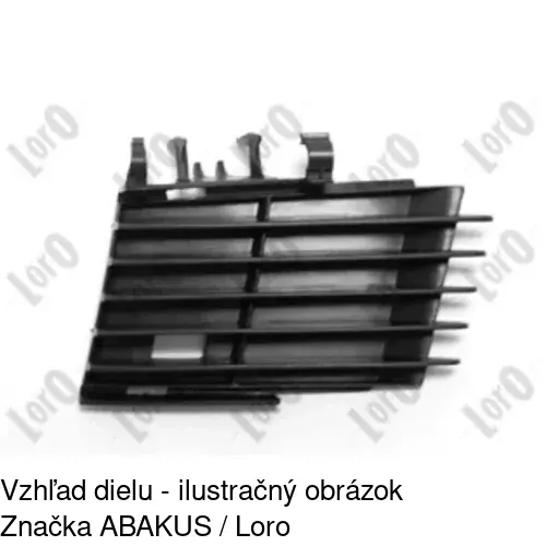Kryt v nárazníku 551827-3 /POLCAR/ - obr. 2