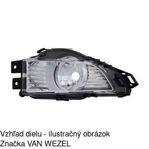 Hmlové svetlo - predné 552029-Z /POLCAR/ - obr. 5
